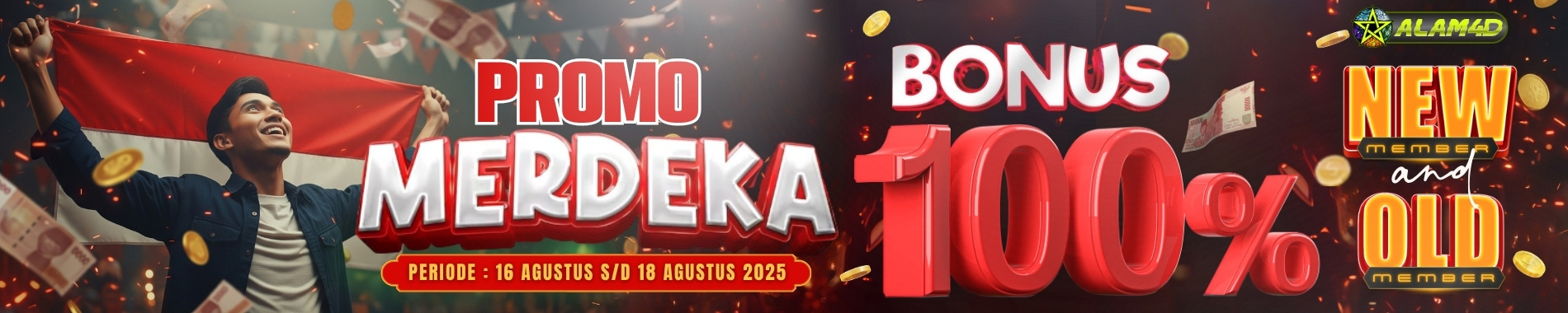 PROMO KEMERDEKAAN ALAM4D 2025